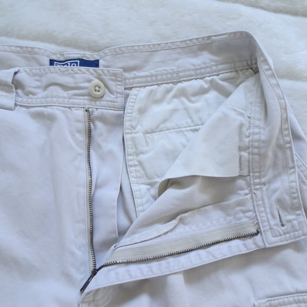 Polo Ralph Lauren Men's Cargo Chino Shorts 32 Beige - Picture 5 of 7